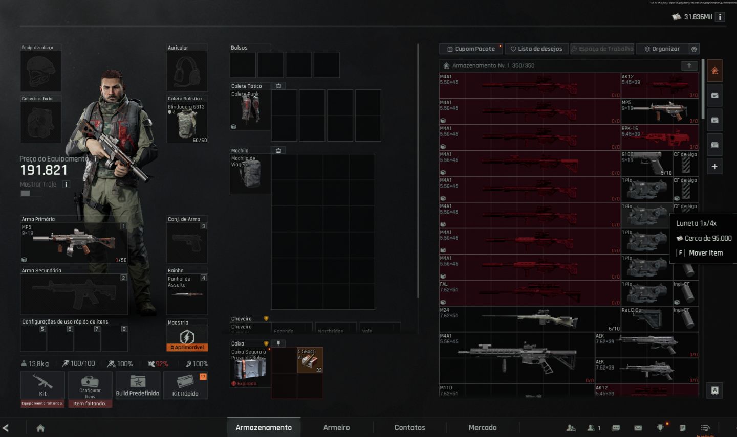 CONTA ARENA BREAKOUT INFINITE (PC) | LEVEL 30 | FULL ACESSO 54KK STASH