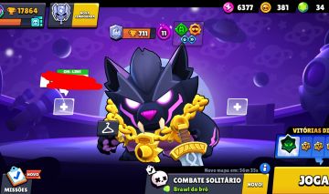Conta Brawl Stars 17.8K Troféus | 76 Brawlers | 5 Hipercargas | Skins Raras