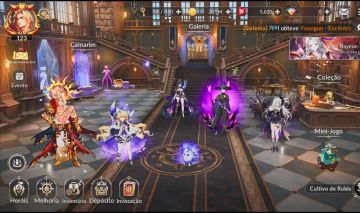 Seven Knights Rebirth conta end game.