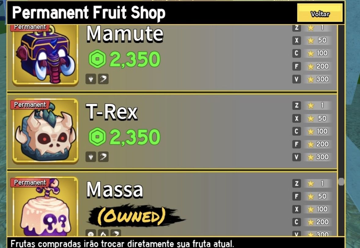 Conta de blox fruit, vanguard, jujutsu infinit, basketball e roube brainrot