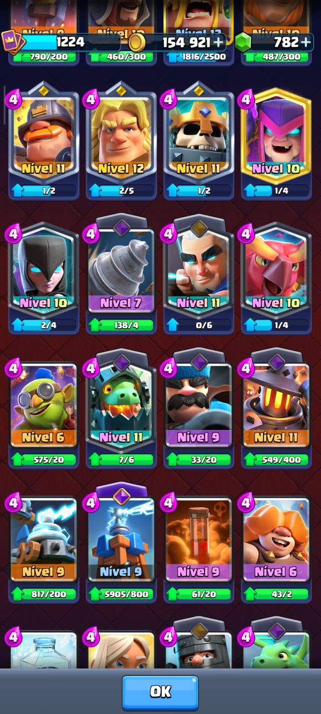 Conta rara de clash +10 anos de jogo