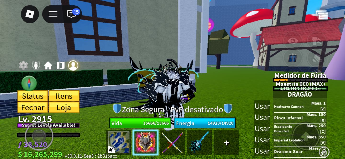 Conta BloxFruit(God)