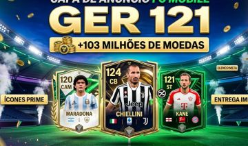 FC MOBILE GER 121 | 103 MILHÕES DE COINS | TIME FORTE | PREÇO BAIXO