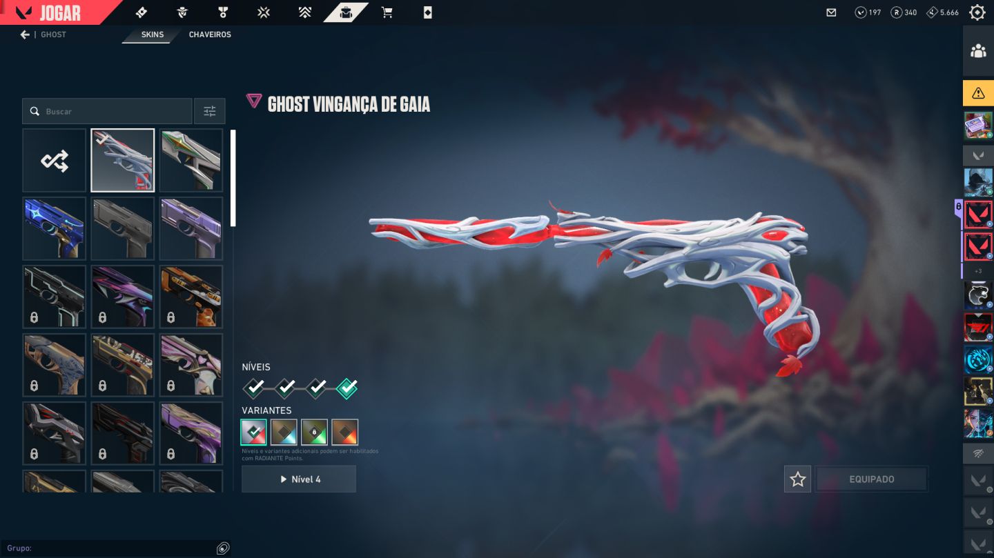 Conta valorant, vandal ancifogo, vandal rgx, vandal gaia, etc