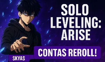170.000+ DIAMANTES | SOLO LEVELING: ARISE | CONTAS REROLL COM NÚCLEOS | GLOBAL