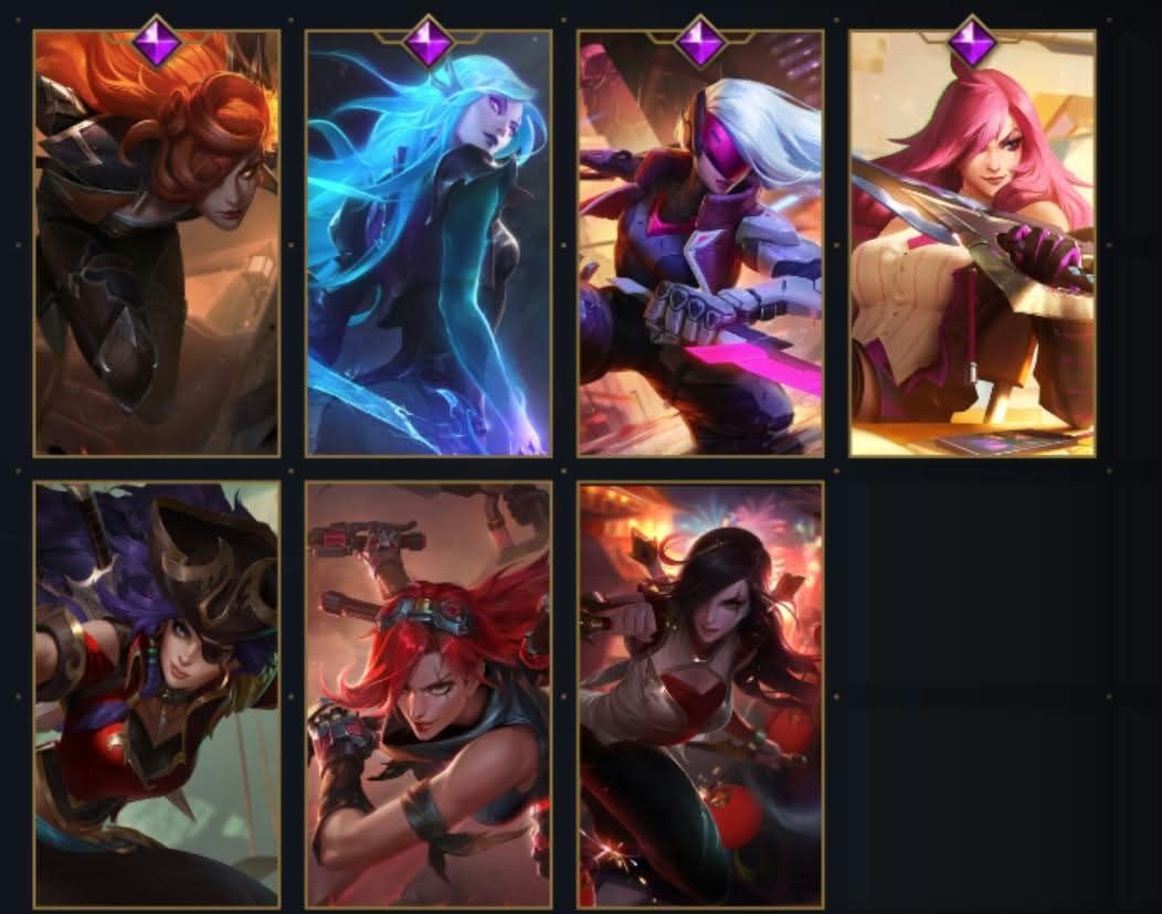 (WR) MAIN FADA - SKINS LUX, NAMI, SERAPH E MUITO MAIS.