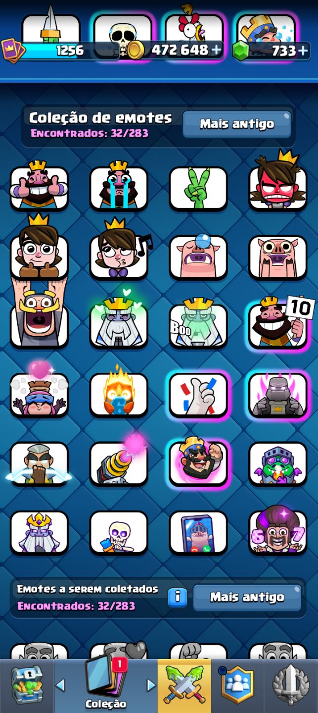 CONTA CLASH ROYALE | 10 K DE TROFEUS E MUITOS RECURSOS