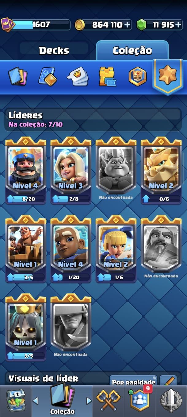 CONTA CLASH ROYALE À VENDA - 9 ANOS DE CONTA!