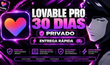 Lovable Pro 30 Dias - Privado + Entrega Rapida