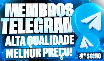 TELEGRAM | Membros para Canais e Grupos [Refil 30D] + Views e Reações