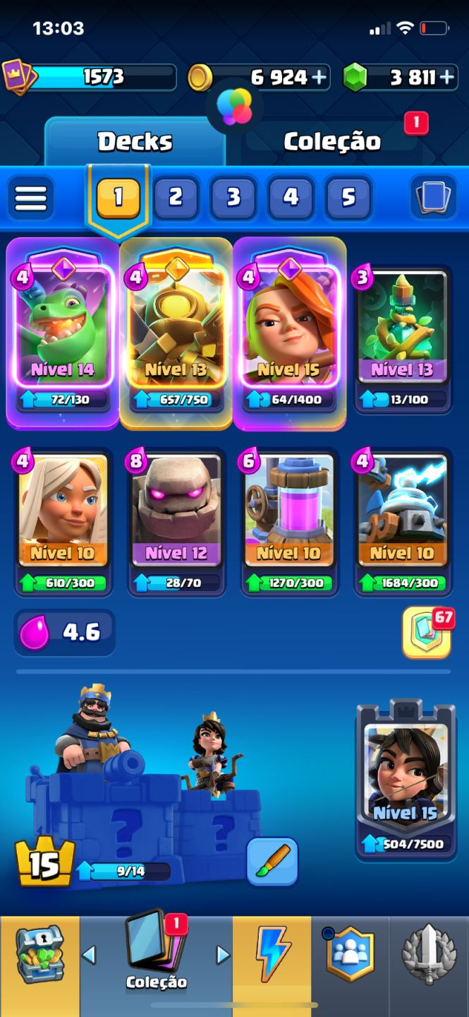 Conta clash Royale