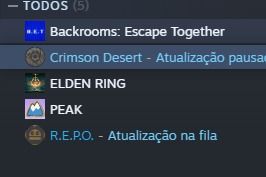 Conta Steam com crimson desert oficial, e outros jogos.