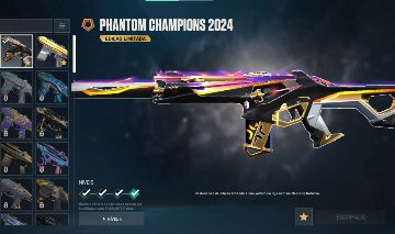 CONTA VALORANT EX-DIAMANTE + 3 FACAS + PHANTOM CHAMPIONS 2024