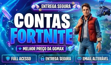 [PROMO] CONTA FORTNITE COM , HARLEY QUINN , HOMER SIMPSON, MARTY MCFLY E MUITO +