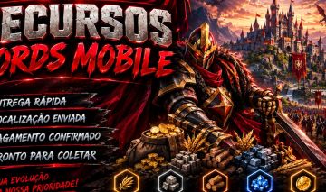 Venda de recursos no lords mobile