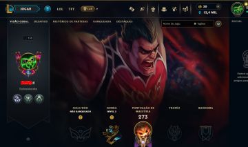 CONTA LEAGUE OF LEGENDS FULL ACESSO - 33 SKINS 105 CAMPEÃO - ENTREGA AUTOMATICA!
