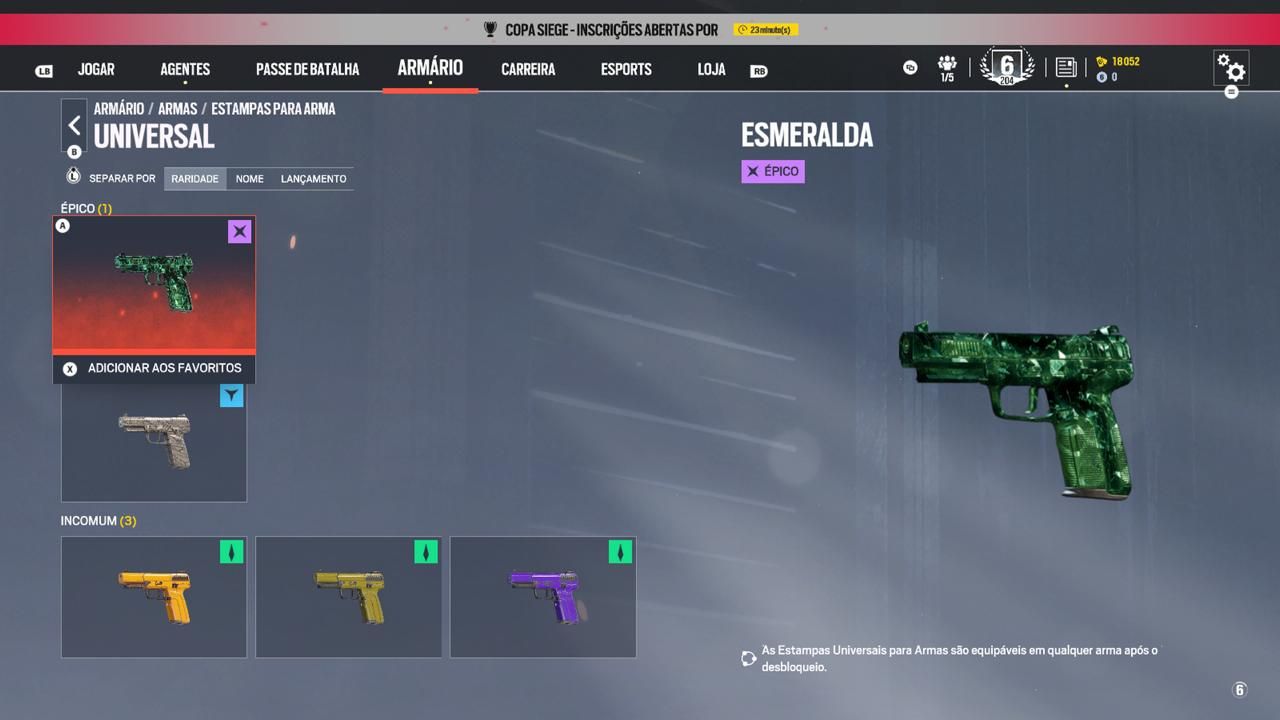 CONTA DE R6 COM MAIS DE 640 HORAS DE JOGO DIVERSAS SKINS E AGENTES, NÍVEL 204