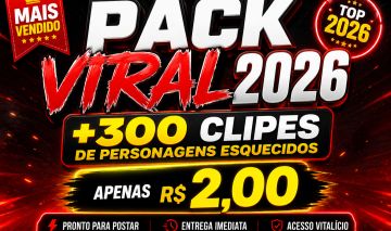PACK 2026 - PERSONAGENS ESQUECIDOS