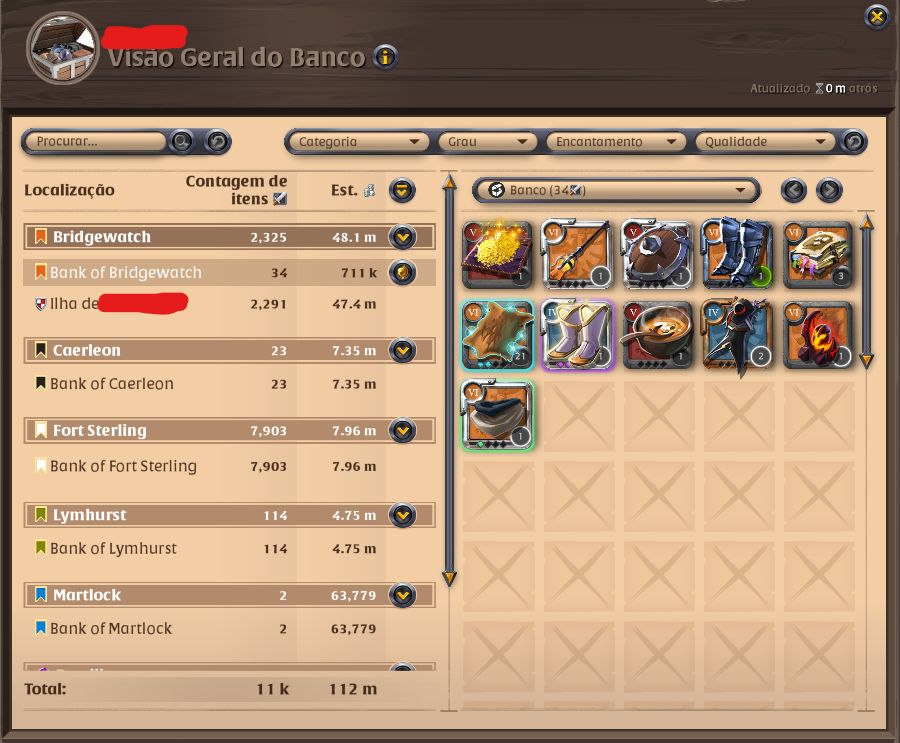 CONTA ALBION 788M FAMA + 329M PRATA