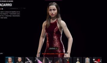 CONTA WARZONE BAILARINA BLACK NOIR LILITH