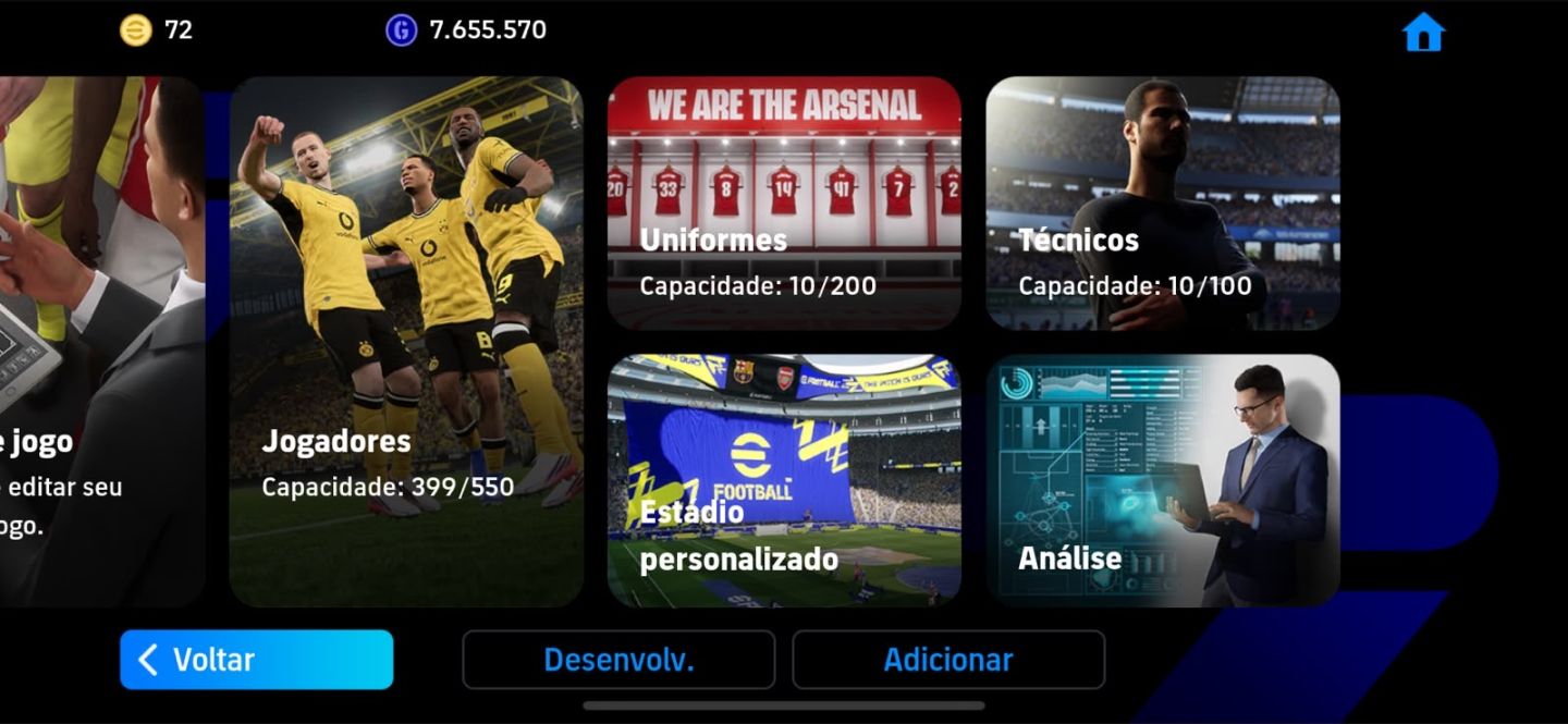 Conta efootball com msn