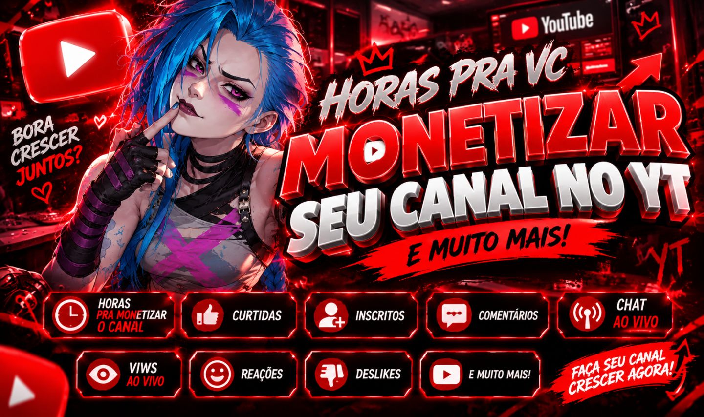 DESIGNER GRAFICO | THUMBNAILS PROFISSIONAIS | YOUTUBE, ANÚNCIOS E REDES SOCIAIS
