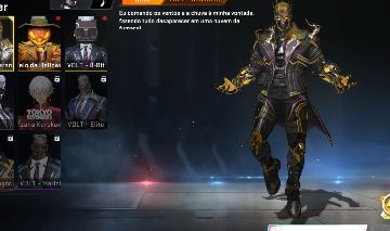 Conta de blood com várias skins eternas e uma deluxe