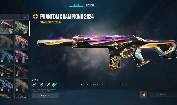 CONTA VALORANT COM PACOTE CHAMPIONS 2024 COMPLETO, VANDAL EVORI E MUITO MAIS
