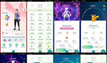 Pokémon GO Nível 39 | 11 Mewtwo | 30 + Pokémon de Evento | Palkia | T310
