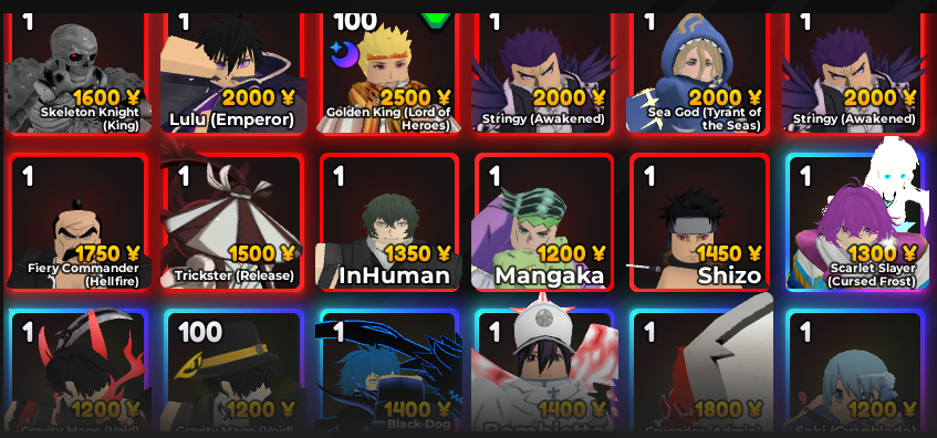 (melhores preços) Anime Adventures - Unidades Shinys, Metas, exclusivo, Secretos