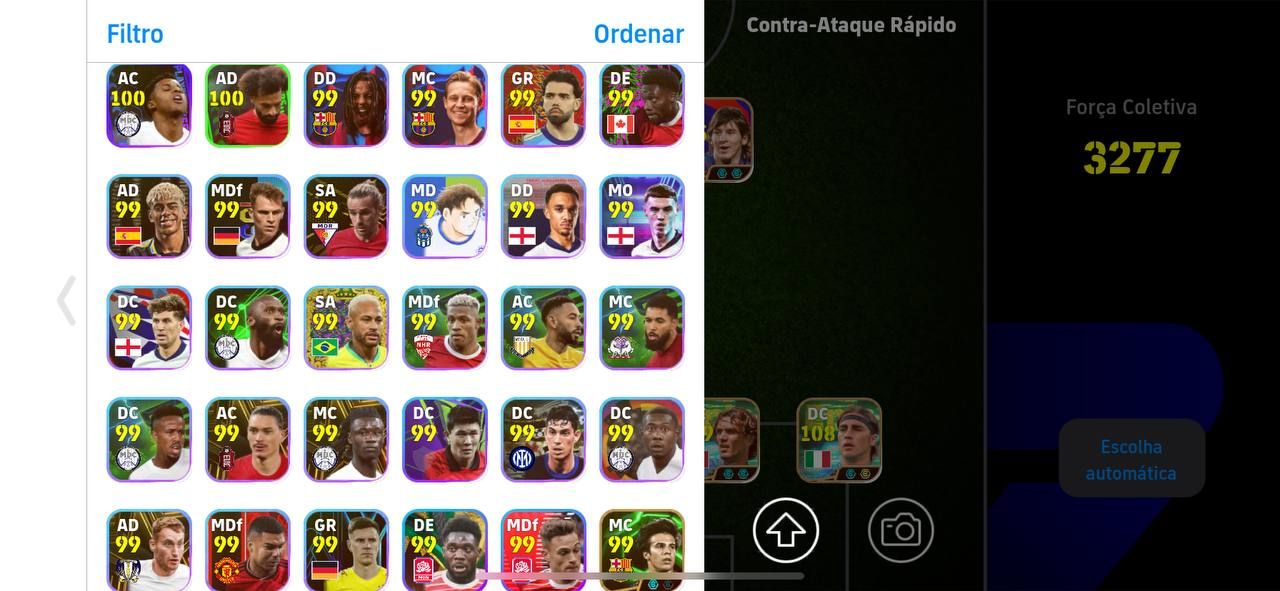 CONTA SEMI-FULL! DEL PIERO BLITZ + BALE 108 + ROMARIO ANTIGO + HAZARD 109 E++++!