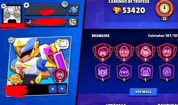 Conta Brawl Stars muito OP