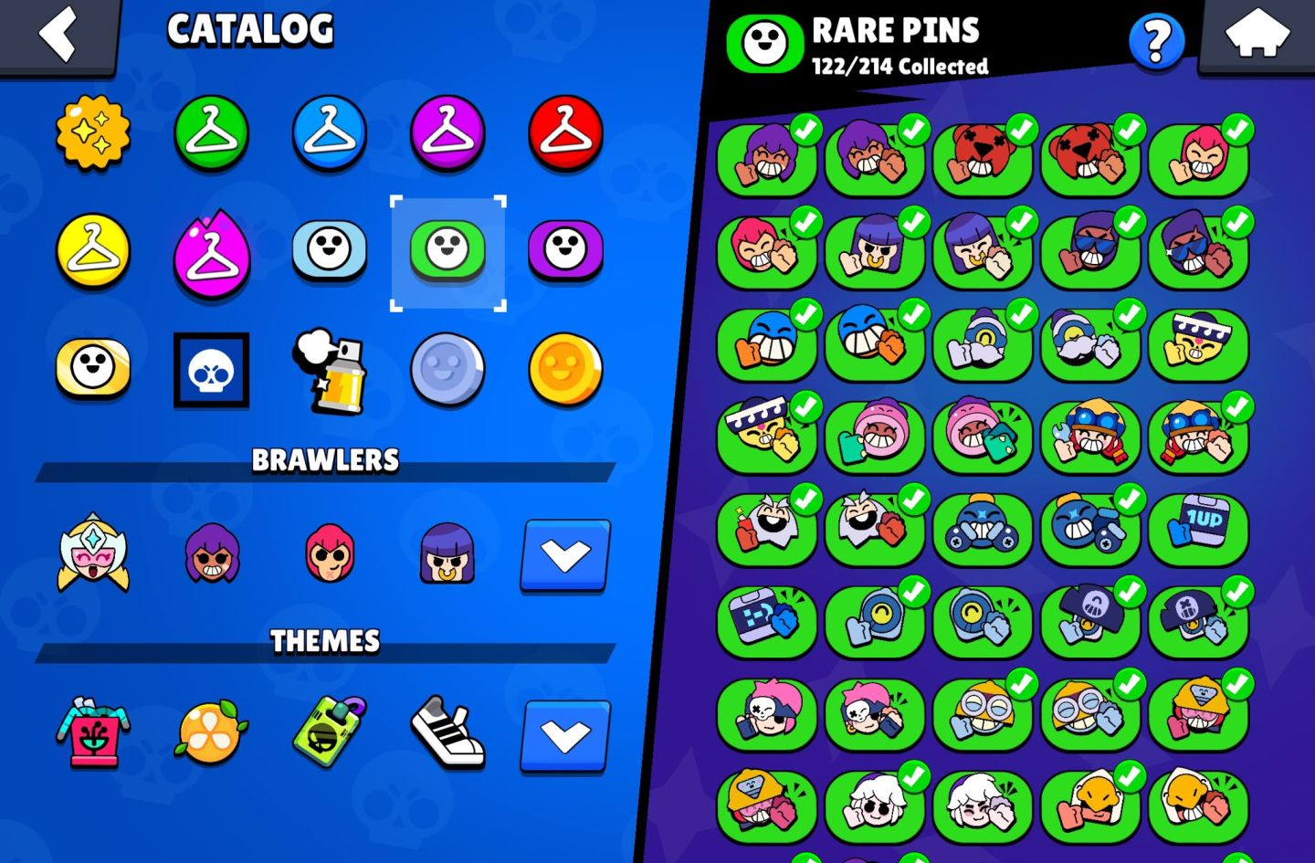Conta Brawl Stars 103k trofeus || Todas hypercargas e 29 classe 35 legado