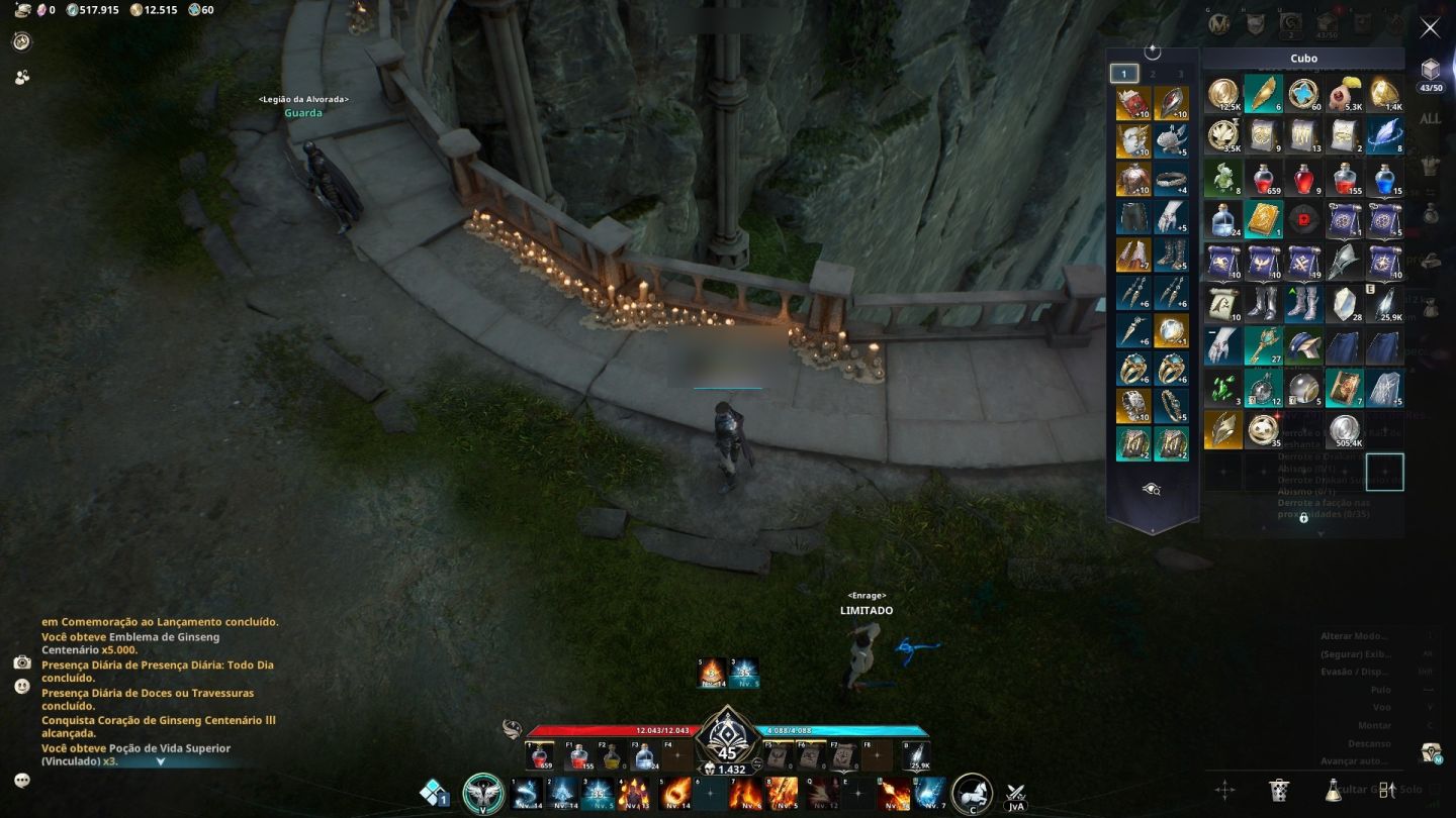 Conta AION 2 | Arqueiro CP 1459 + Mago CP 1432 | 7DS Origin 3x P10 | Steam