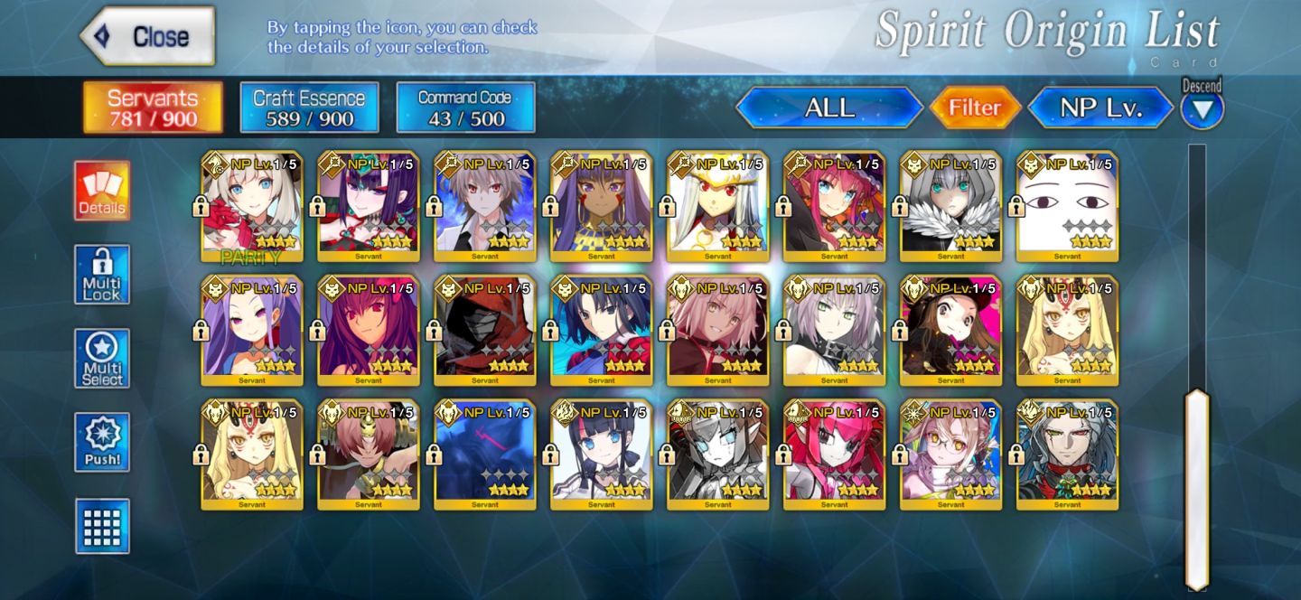 FGO NA 21SSR (24 NP) | Space Ereshkigal NP2 | Full Meta | LB5