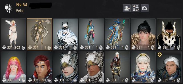 CONTA BLACK DESERT END GAME 830GS [Em quanto não vende vou subindo GS]