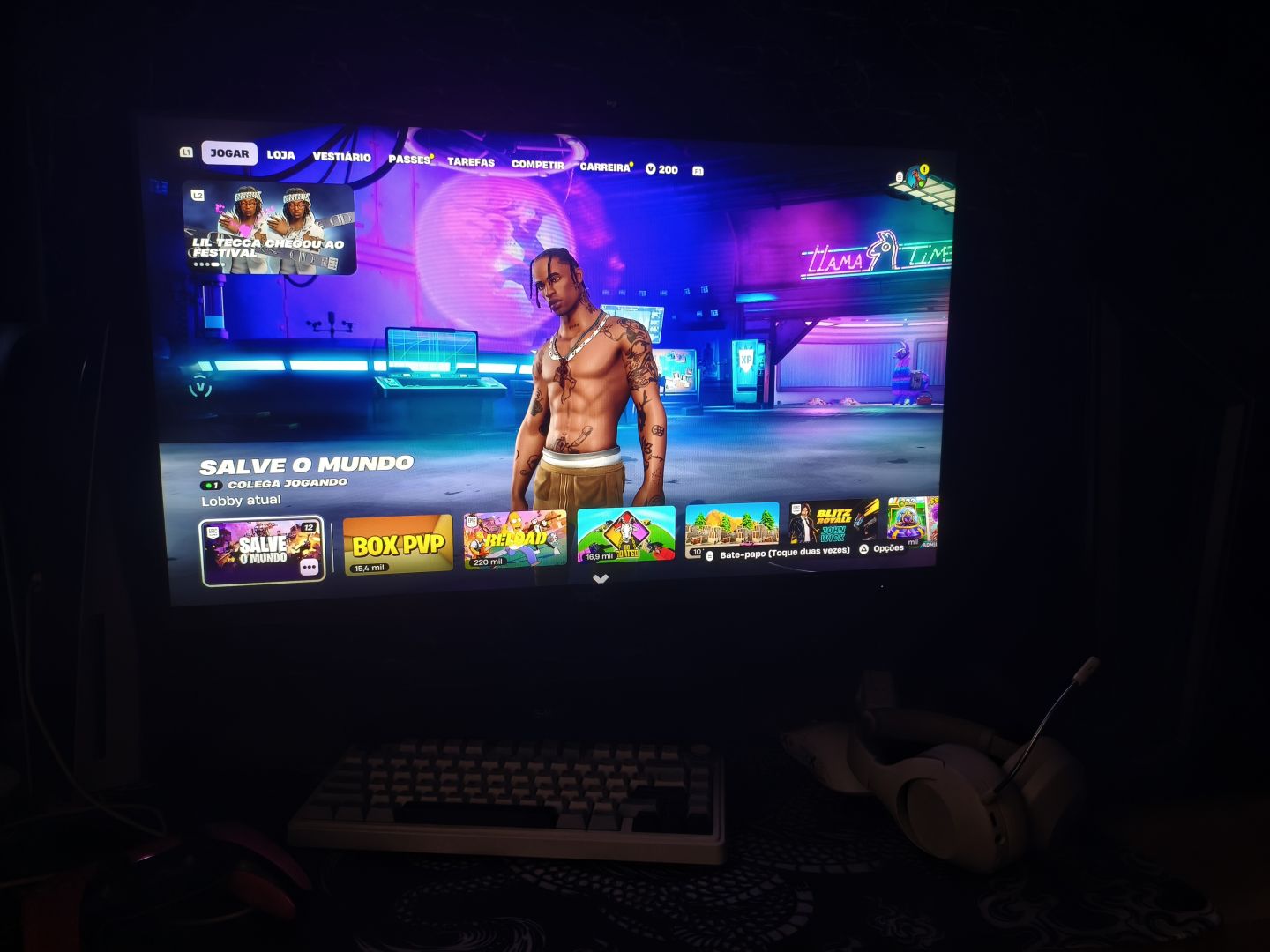 CONTA FORTNITE COM T.SCOTT, SALVE O MUNDO FUNDADOR, OMEGA, CEIFADORA E MT MAIS.