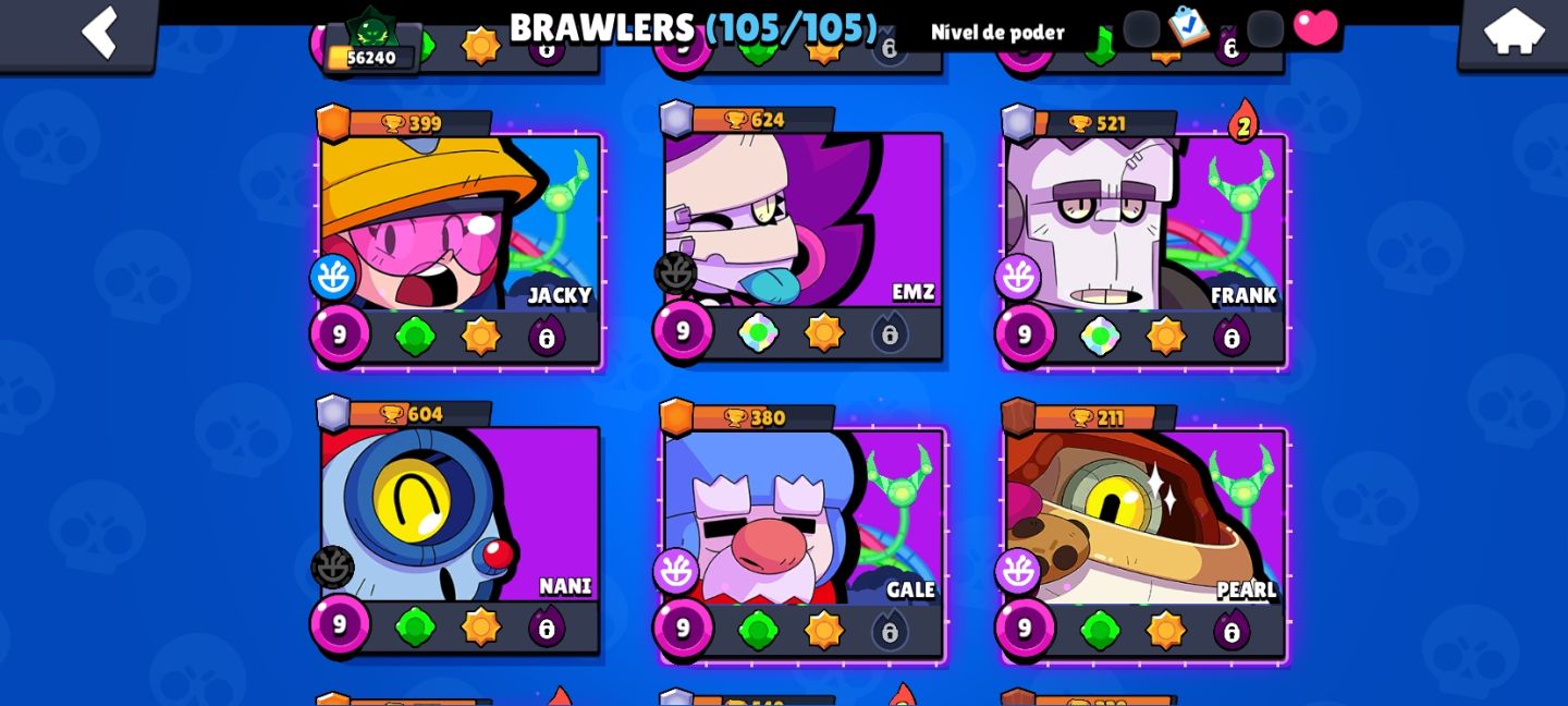 CONTA BRAWL STARS 56K+ DE 2021