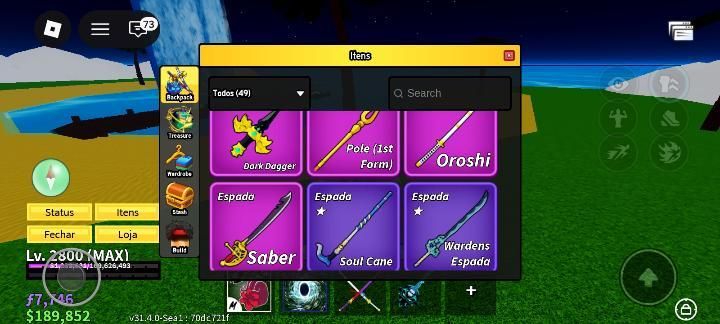 CONTA DE BLOX FRUIT LEVEL MAX, COM TODOS OS ESTILOS DE LUTA E PORTAL PERM