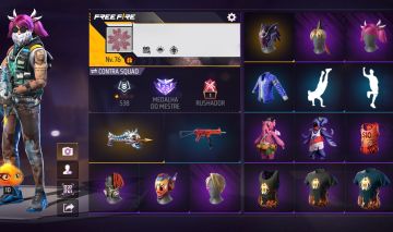 CONTS FREE FIRE COM O 3 PASSE