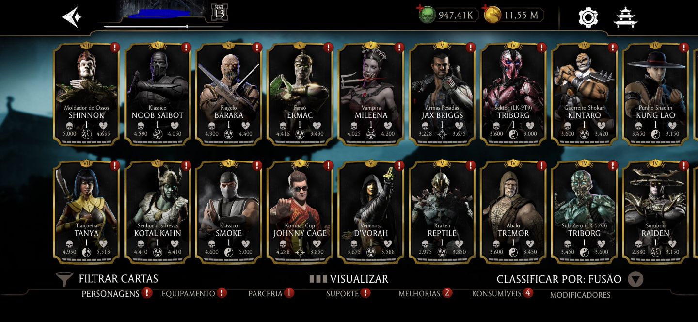 Conta MK mobile IOS