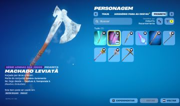 Conta Fortnite Com Machado Leviathan + Epic Games