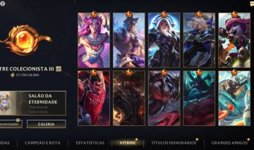 CONTA WILD RIFT ANTIGA, COMPLETA E COM ITENS EXCLUSIVOS