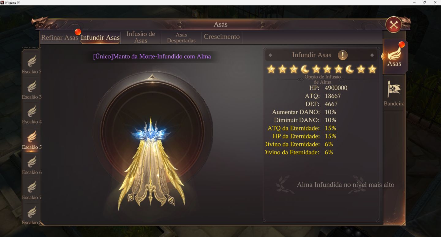 MU DARK EPOCH - DARK LORD FOR - CP 3.700B TOP 1 SERVIDOR