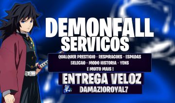[Preço Mais Baixo] (Prestígio Max Level 100) Demonfall Serviços