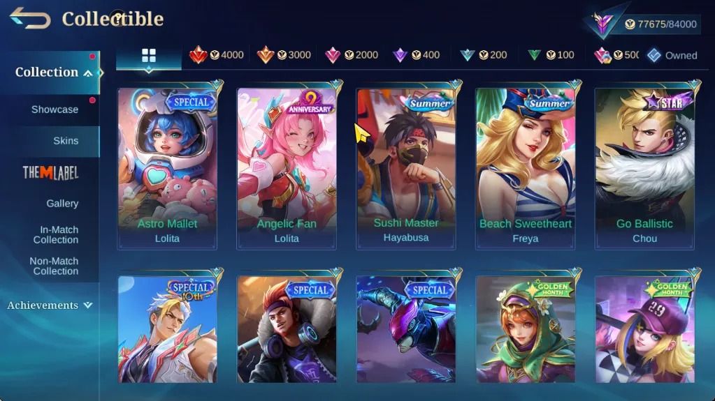 Zodiac [Martis,Selena,Lunox] - Badang Pegasus