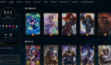 Conta antiga de Lol, level 1153
