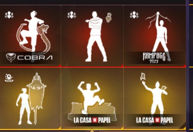 CONTAS FREE FIRE ANTIGA COM 4 ARMAS EVOLUTIVA+ 5 PUNHO+770 PEITORAL+SOMBRA ROXA