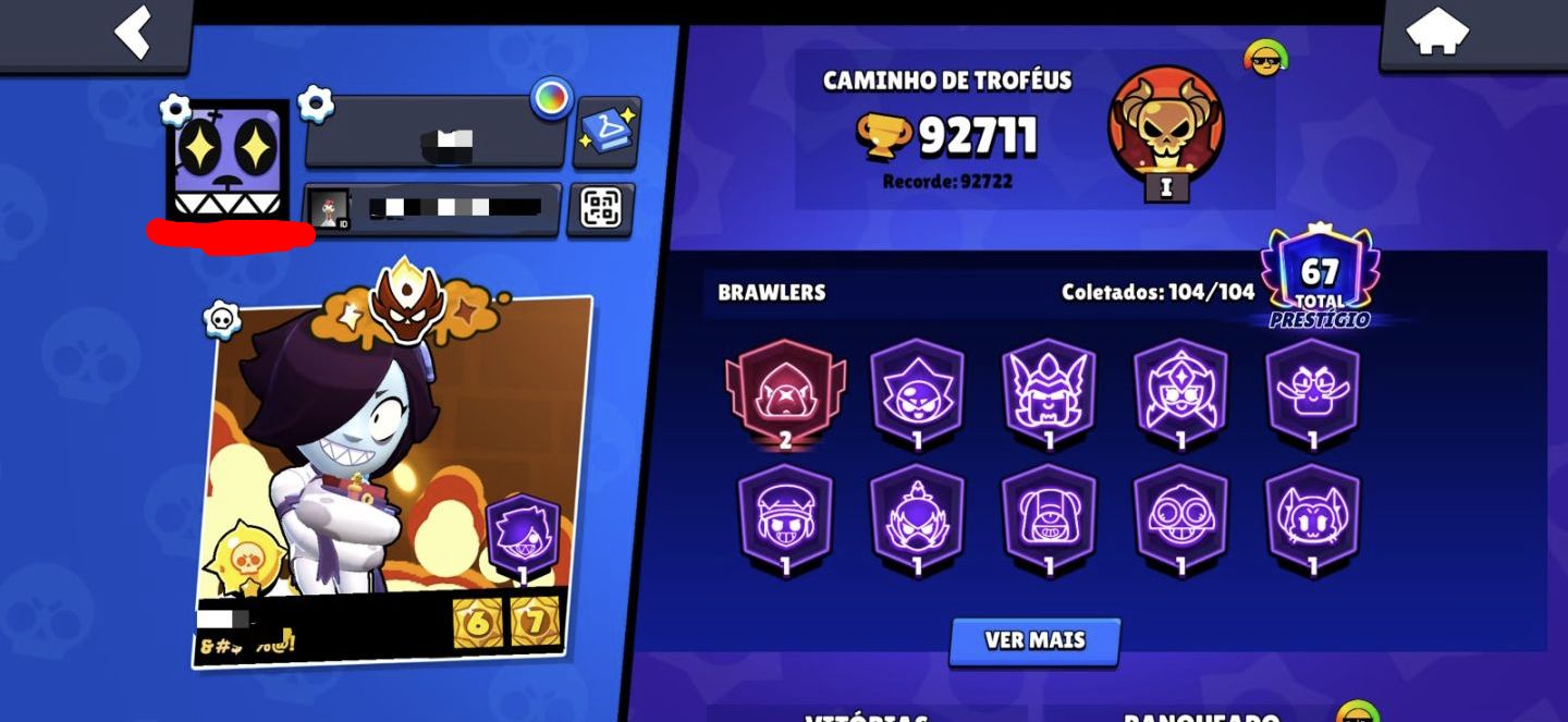SKINS/ICONES MUITO RARAS I QUASE MAXIMIZADA I 97K DE TROFEU I PEAK MESTRE