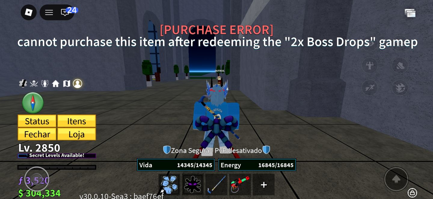 CONTAS BLOX FRUITS(BUDDA PERM , YORU , 2 MONEY E ETC) PROMOÇÃO DIA DAS CRIANÇAS